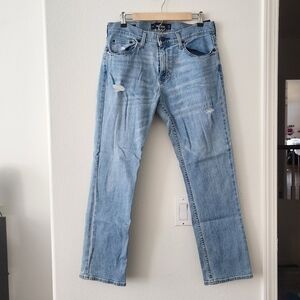 Hollister Men's Slim Straight Epic Flex Jeans size 32×34